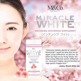 Miracle White Glutathione Tablets