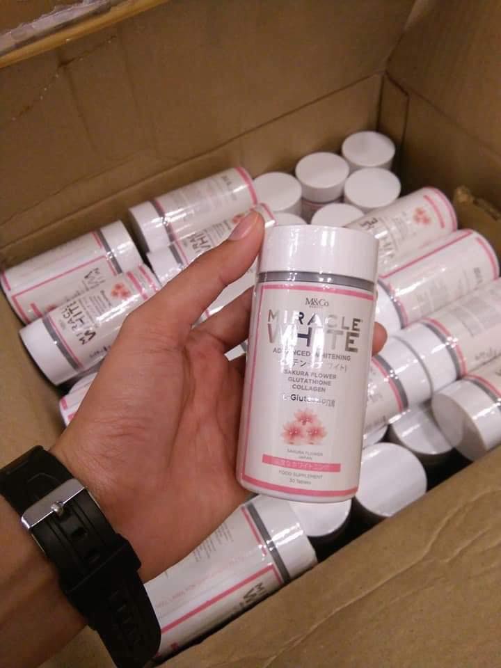 Miracle White Glutathione Tablets